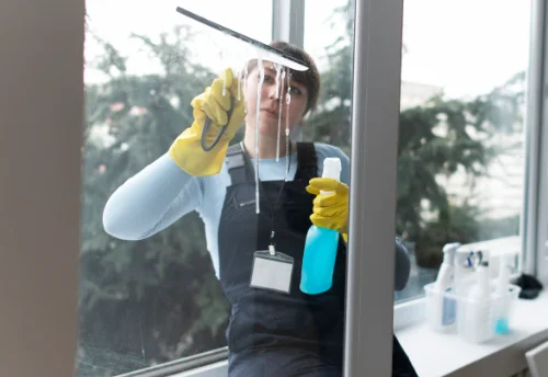 Nettoyage de vitres intérieures et extérieures à la Boissière-en-Gâtine